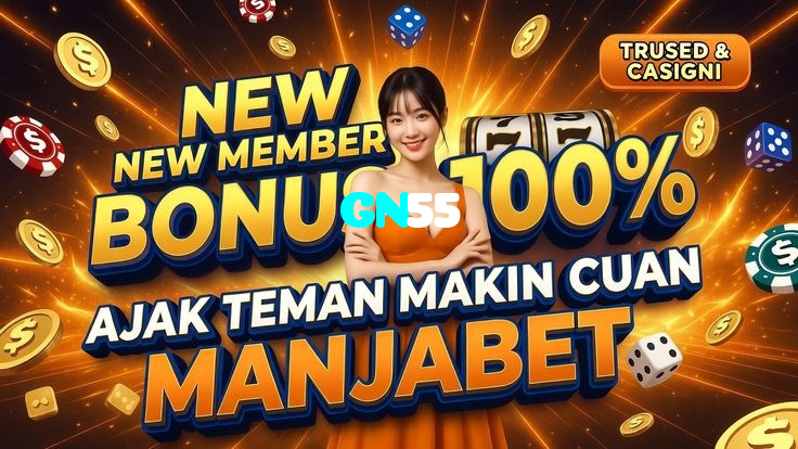 GN55 casino presented on mobile device in Pakistan with slots and live games