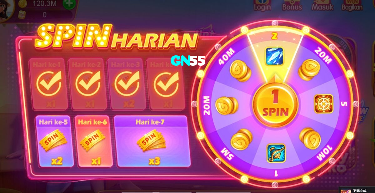 GN55 casino presented on mobile device in Pakistan with slots and live games
